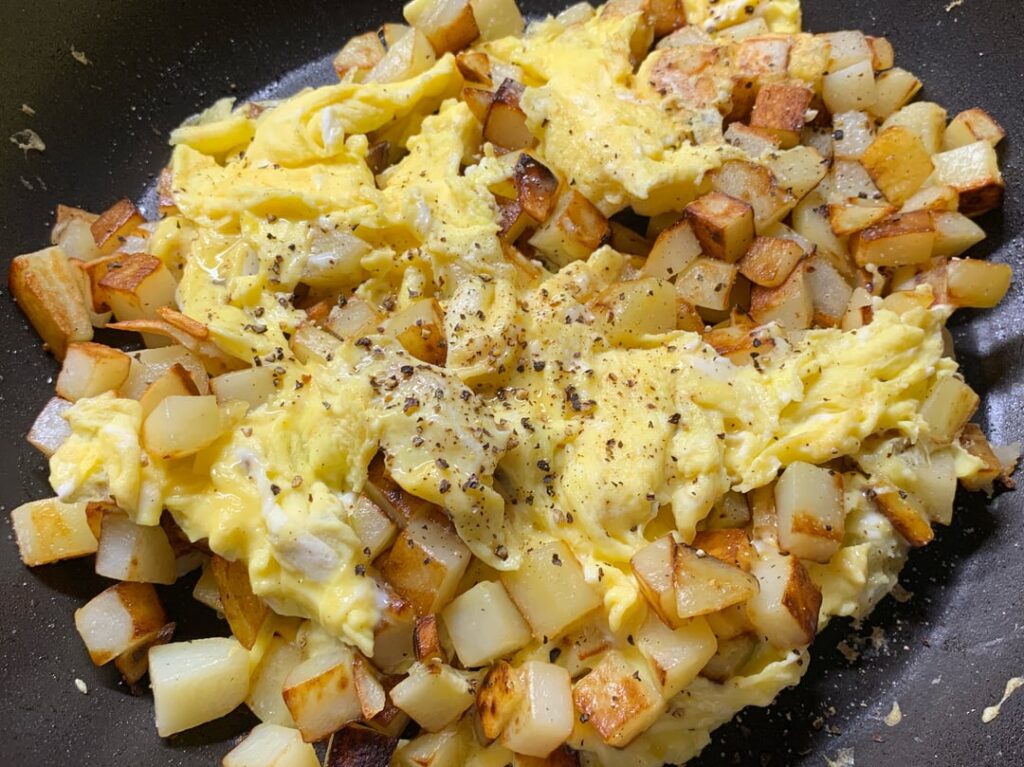 Potatoes and Eggs