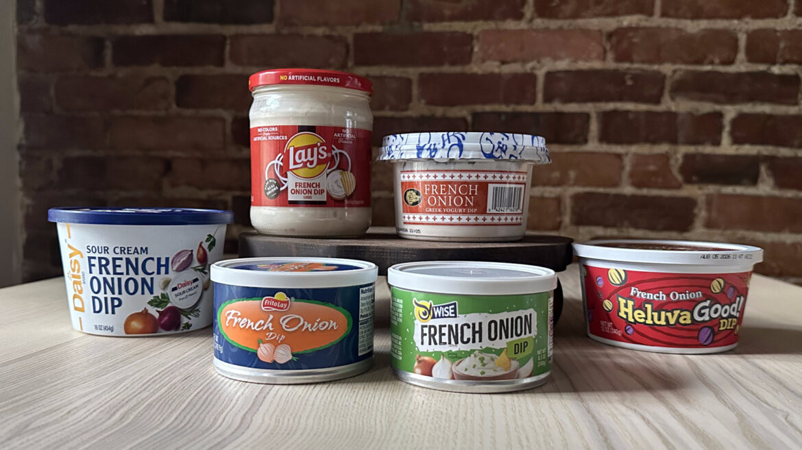 I Tasted And Ranked 6 Store-Bought French Onion Dips