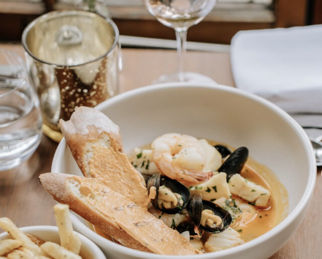 Lapin Perdu offers classic French cuisine in Naramata
