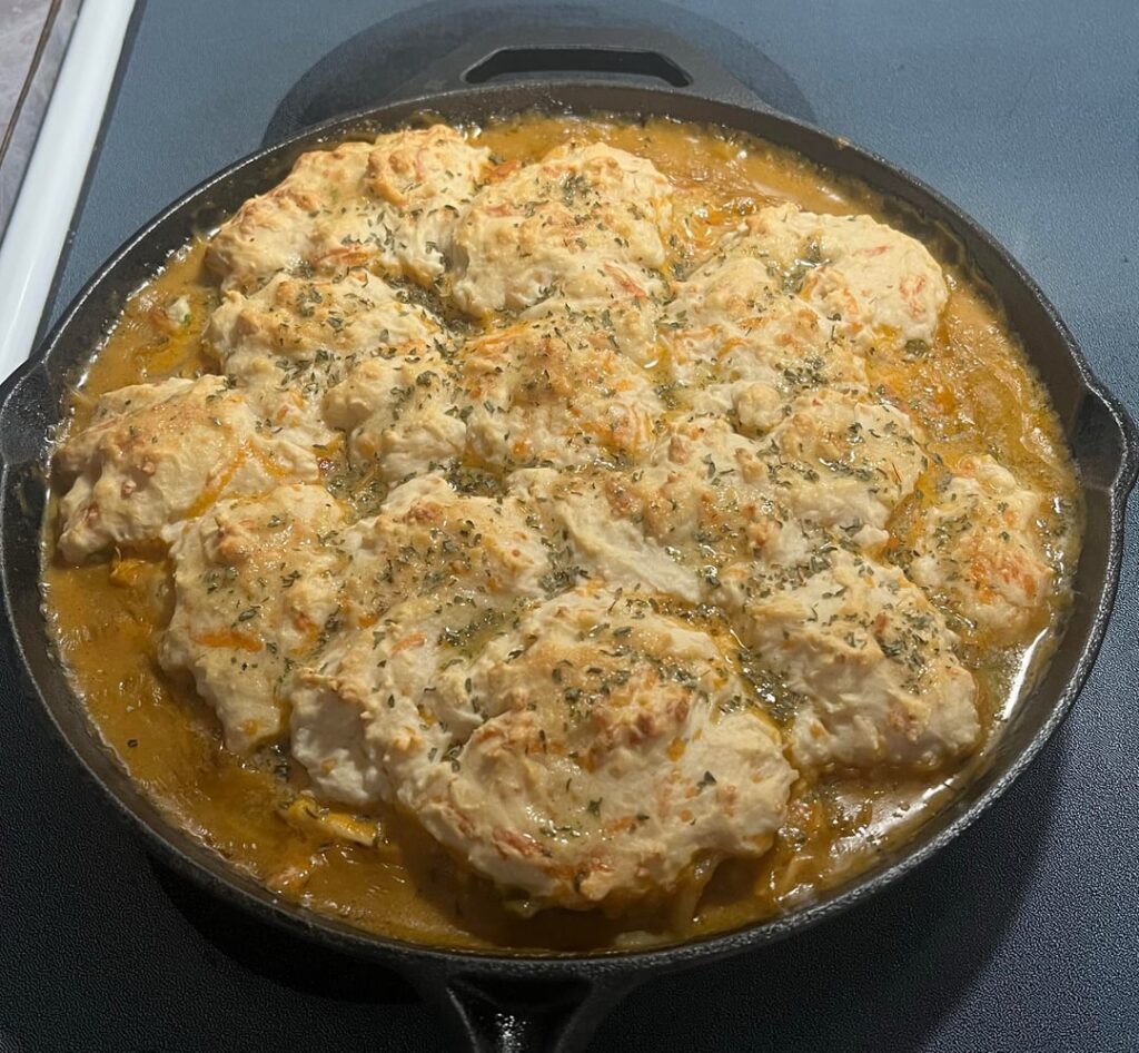 Cheddar Bay Biscuit Pot Pie