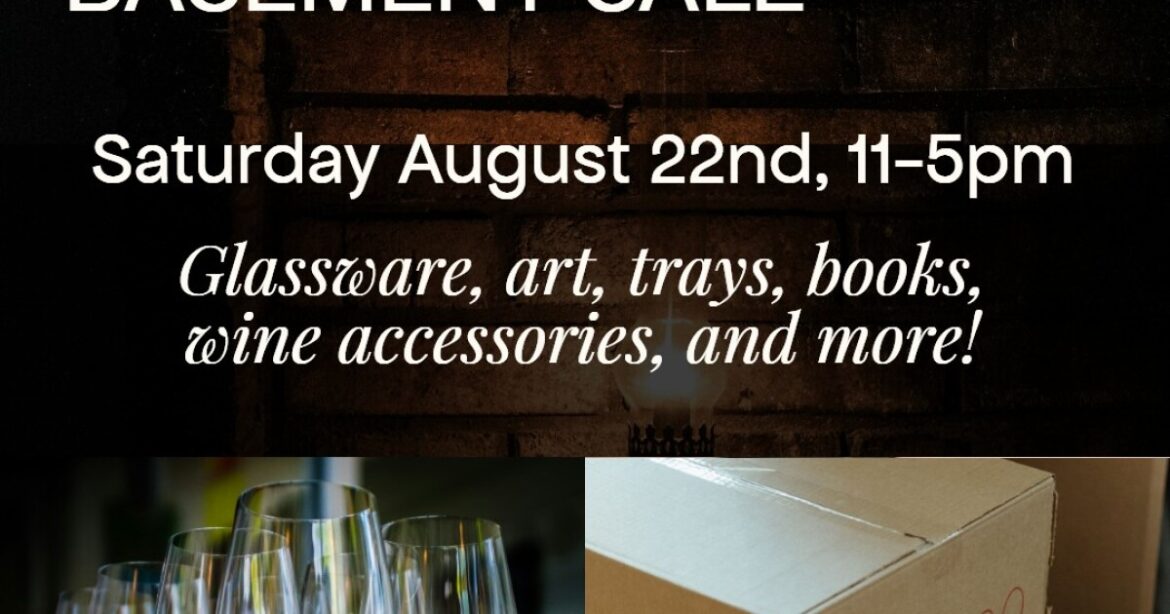 Wine on Main Basement Sale Wine on Main Basement Sale
