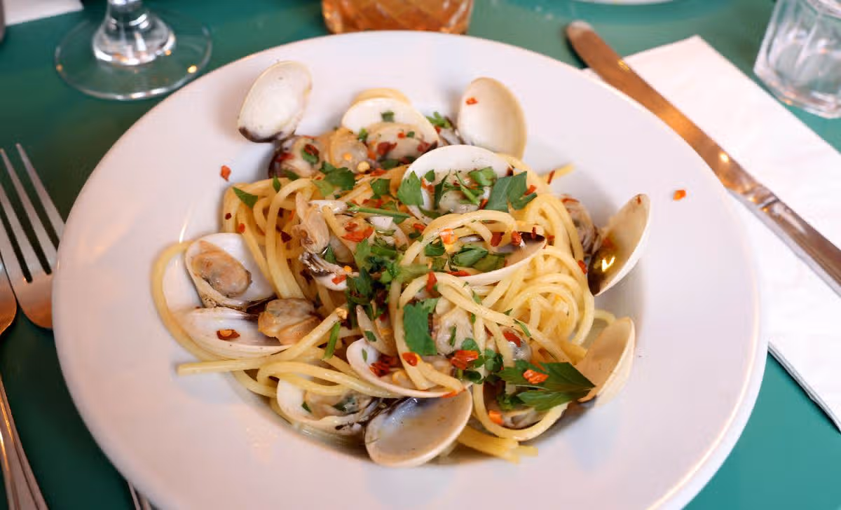 While some dishes make the most of fresh seafood, many options of vegetarian and vegan friendly 