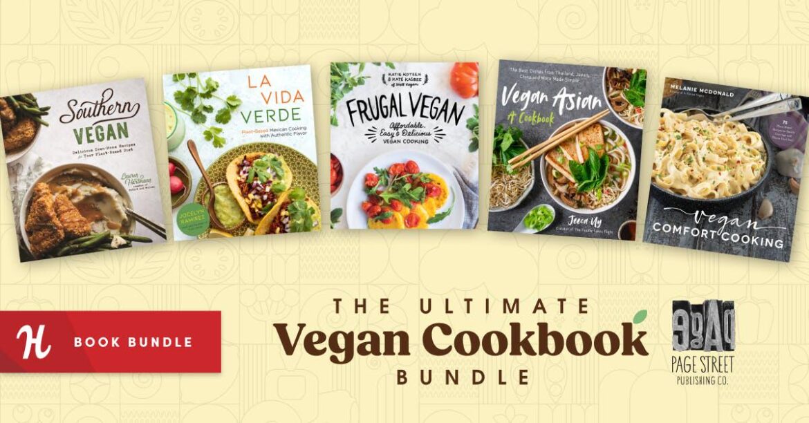 i don't know if this belongs here, but there is a vegan humble bundle deal for cookbooks for only 16.63