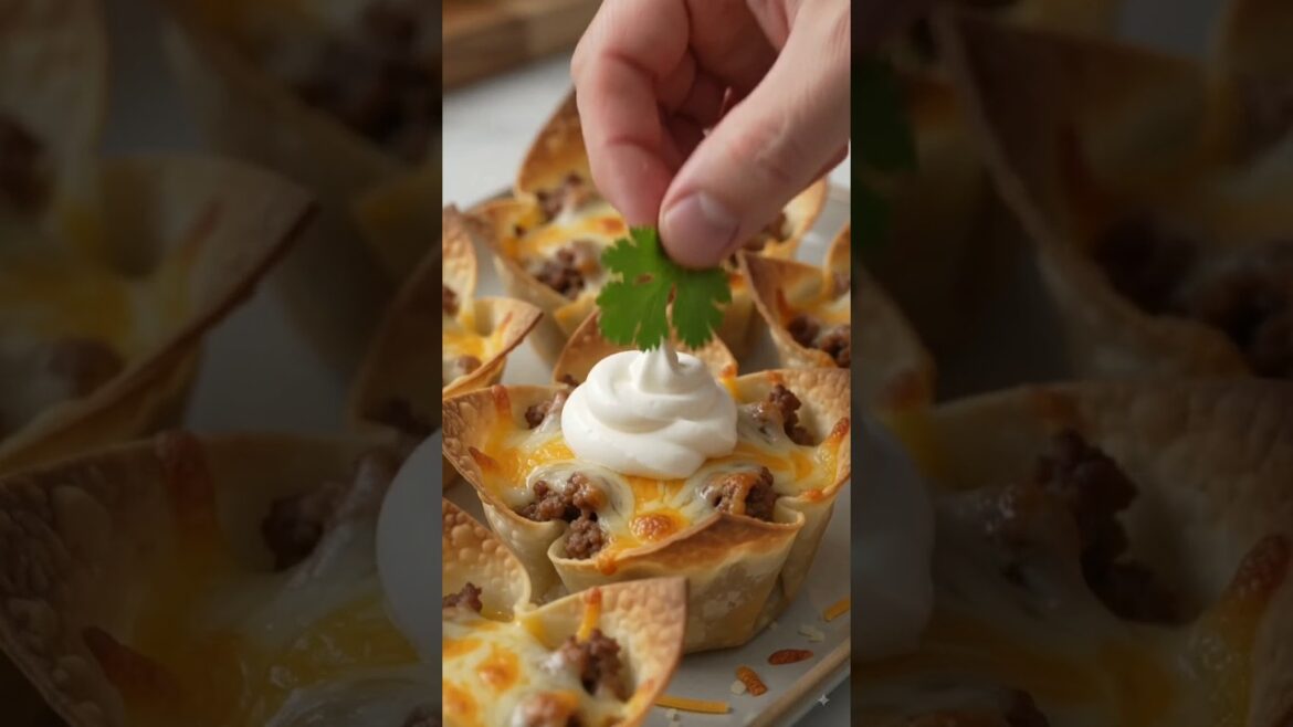 Making Wonton Taco cups ! #recipe #thriveflorishgrow #food #gardendelight #easyrecipe
