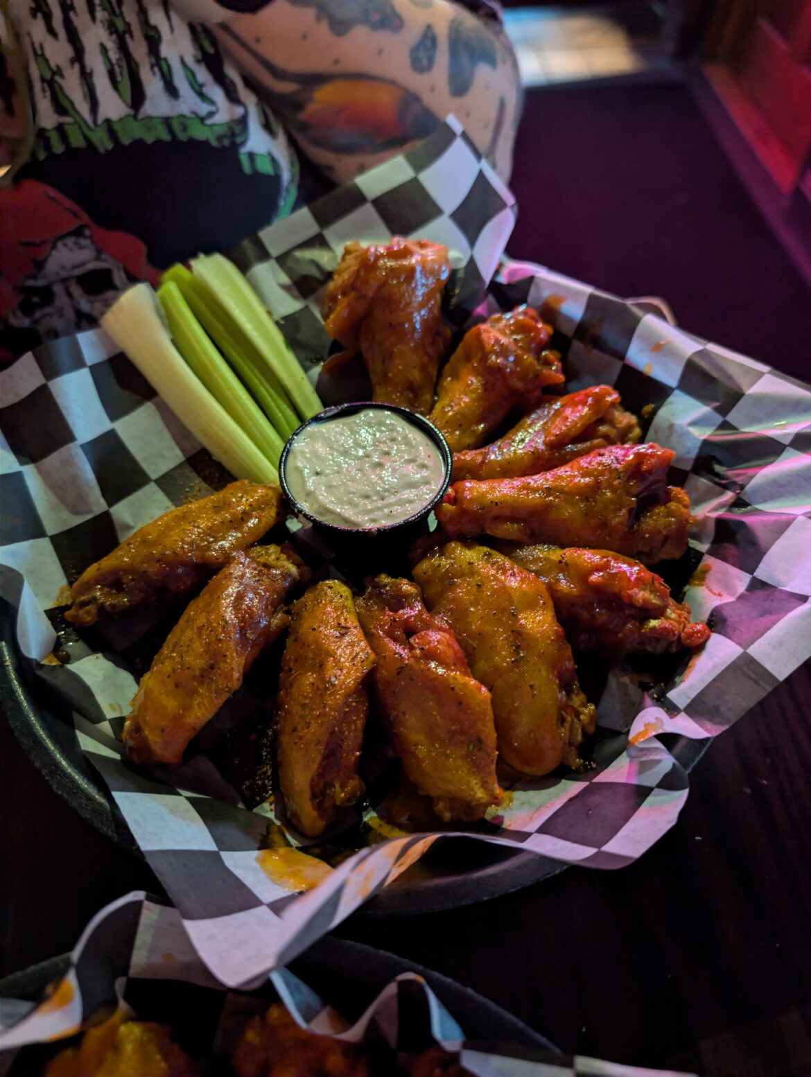 Cajun-Honey Butter BBQ Wings @ Bar-Bill Tavern (East Aurora)