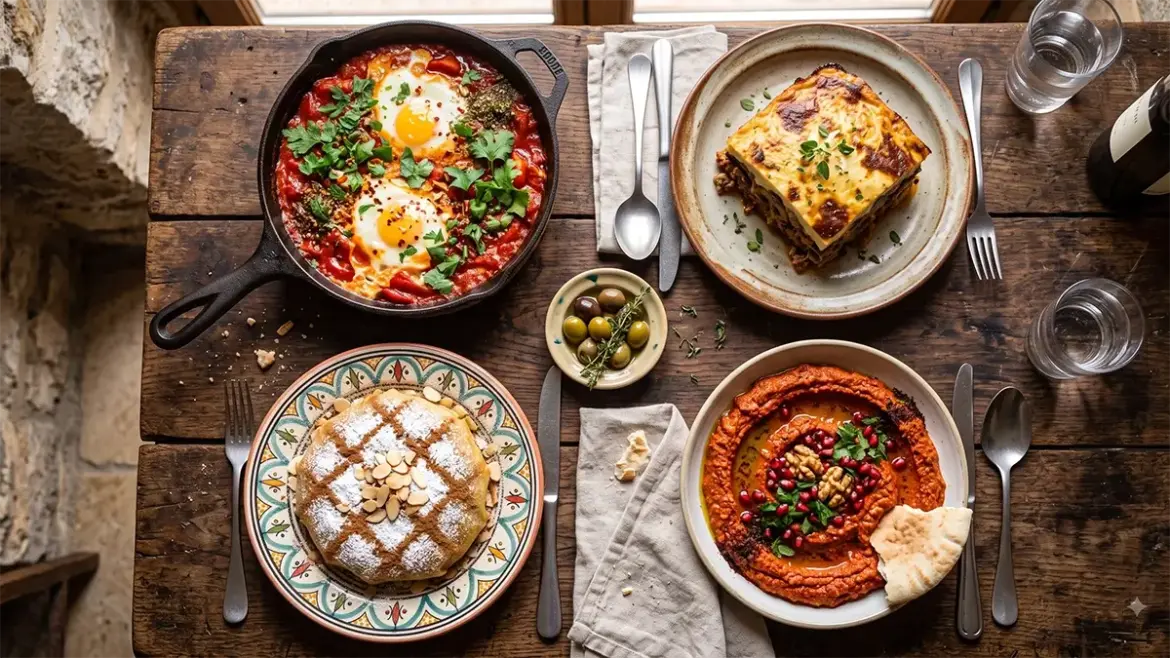 Four traditional recipes to tour Mediterranean cuisine