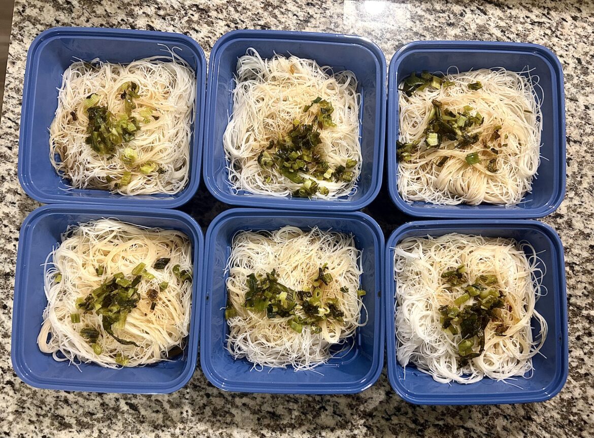 Shanghai Scallion Oil Noodles
