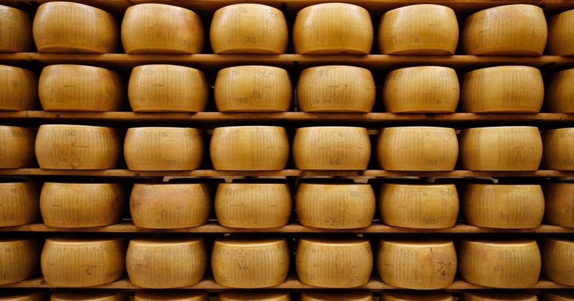 FACT FOCUS: Social media falsely claims heat wave threatens Parmigiano Reggiano cheese and bank | National FACT FOCUS: Social media falsely claims heat wave threatens Parmigiano Reggiano cheese and bank | National