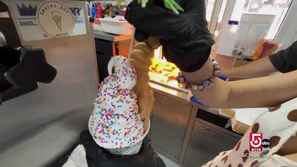 Meet the ‘Lobster Cone,’ a uniquely Boston ice cream creation Meet the ‘Lobster Cone,’ a uniquely Boston ice cream creation