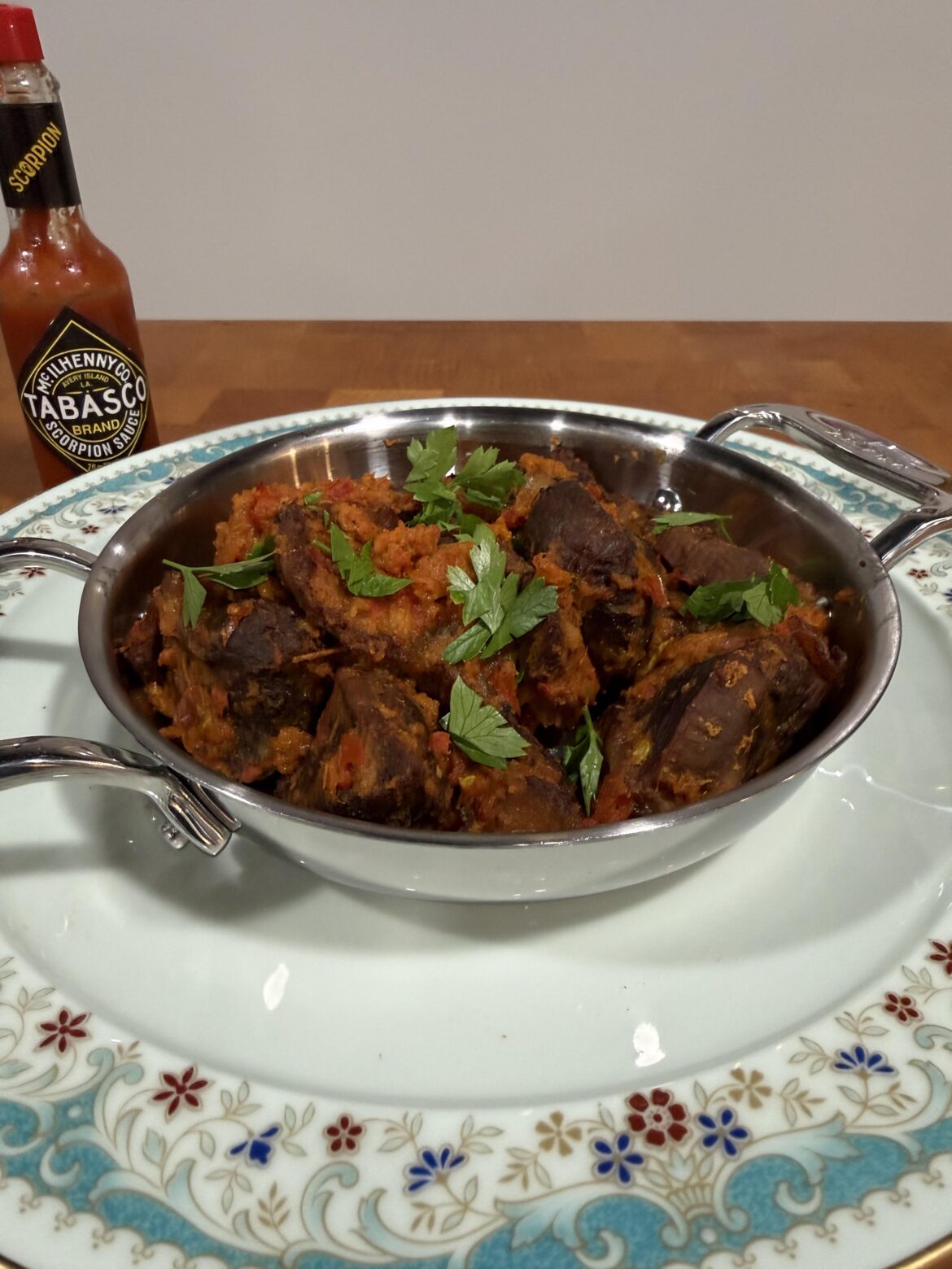 Gizzards in Nigerian Pepper Sauce