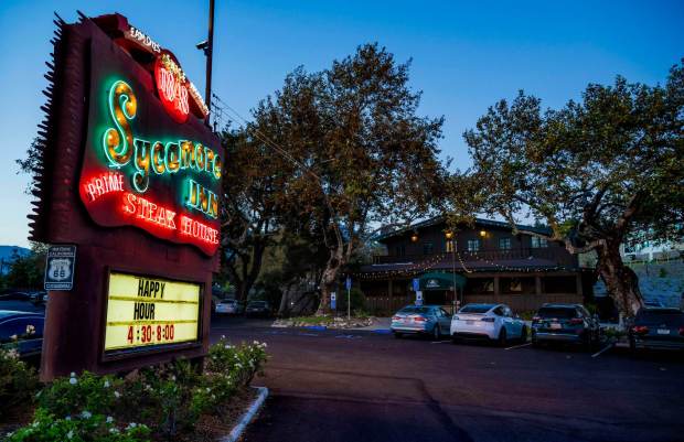 Sycamore Inn Prime Steakhouse on Historic Route 66 on Wednesday, July 29, 2026, in Rancho Cucamonga. (Photo by Terry Pierson, The Press-Enterprise/SCNG)