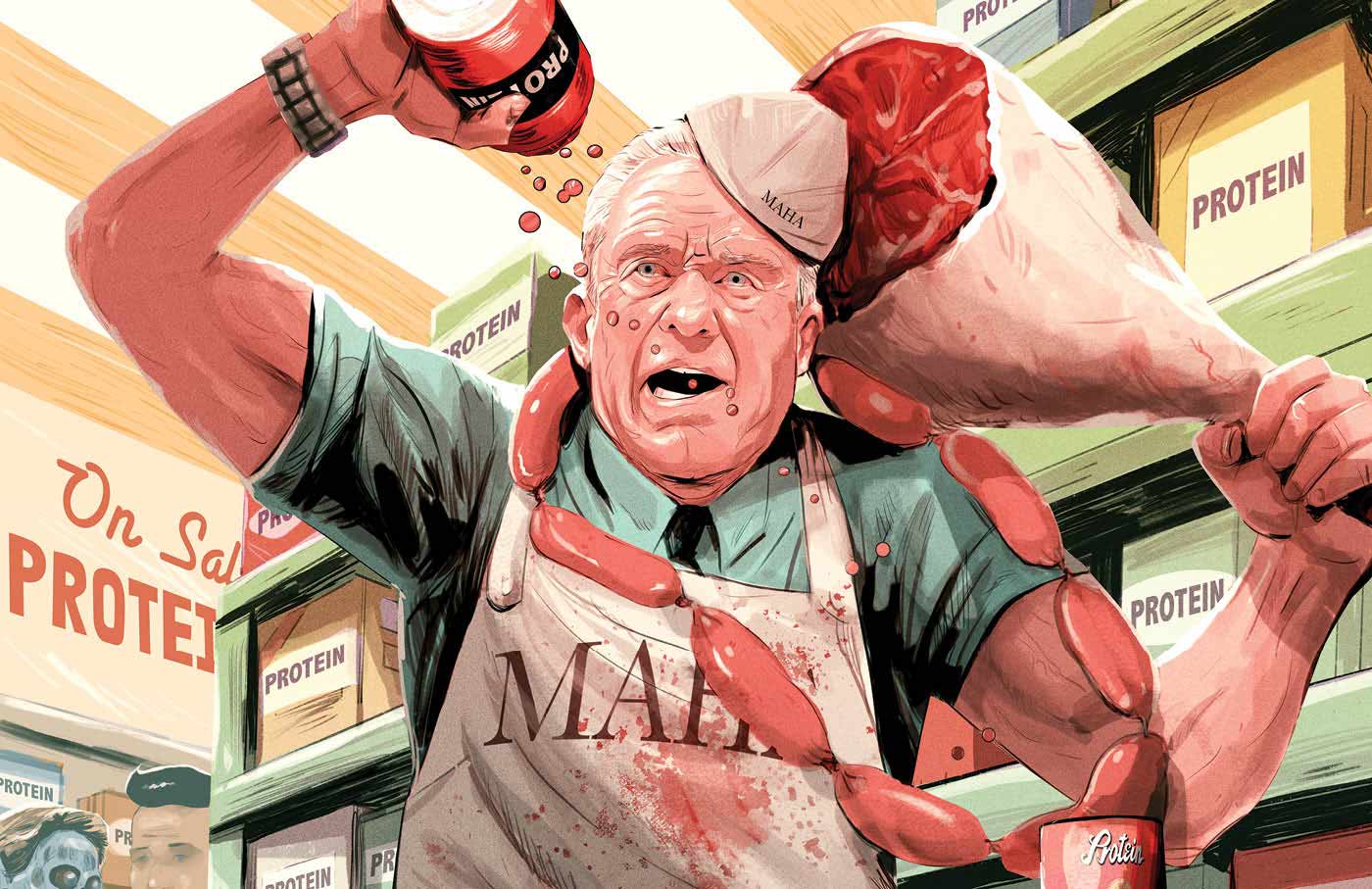 How Protein Ate Our Grocery Stores