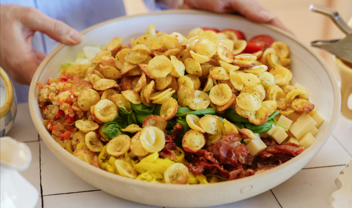 Italian Grinder Pasta Salad Recipe With Crispy Orecchiette Italian Grinder Pasta Salad Recipe With Crispy Orecchiette