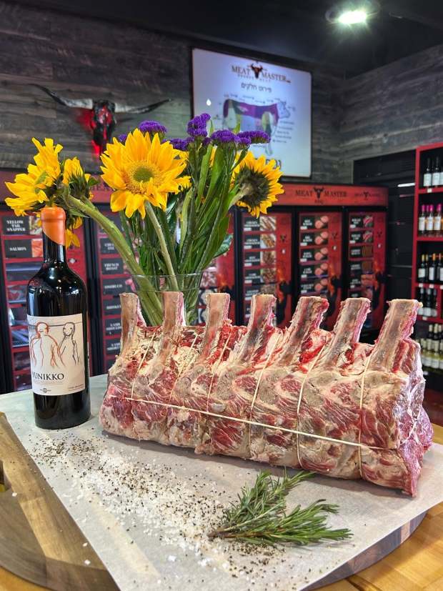 Chef and butcher Avraham Dadon's Meat Master Kosher BBQ in Hollywood, pictured here, is opening a burger-focused spinoff next-door in late August called Meat Master Burger. (Meat Master Kosher BBQ / Courtesy)