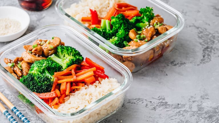 Some healthy dinners in the freezer 