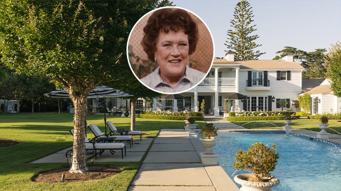 Julia Child Filmed Her 1980s Cooking Show at This Historic $22 Million Santa Barbara Estate