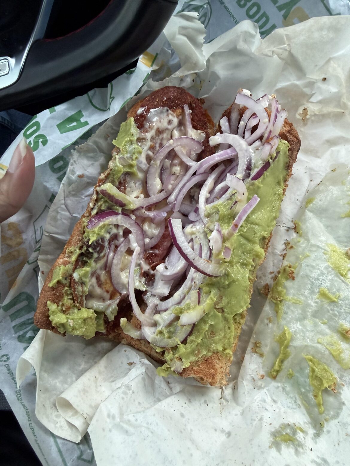 “just load it up with onions”