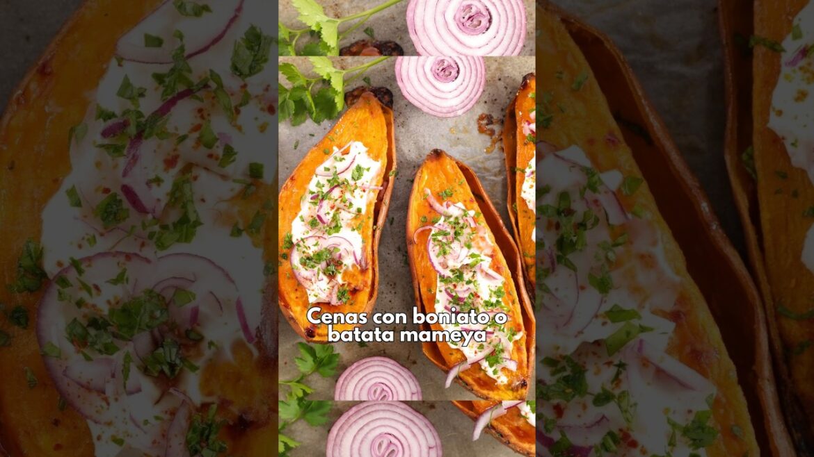 Cenas con Boniato / Batata Mameya