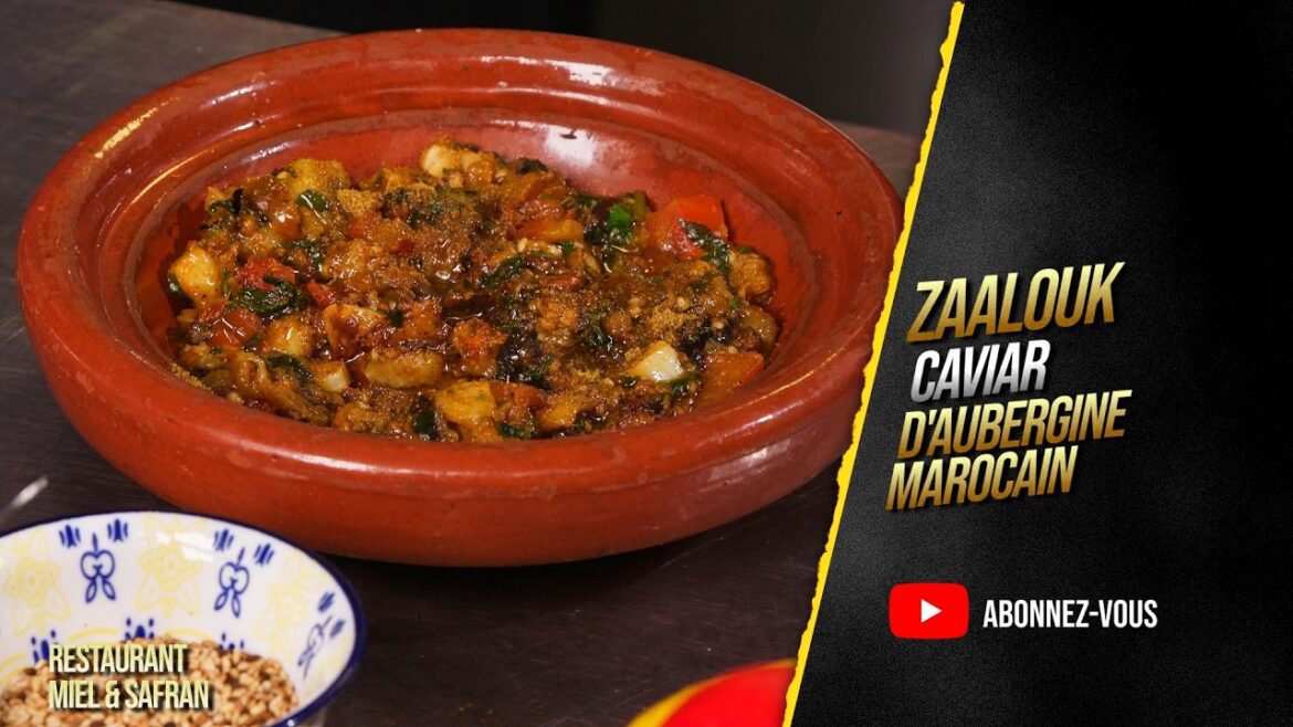 Zaalouk : Caviar d’aubergine marocain Zaalouk : Caviar d'aubergine marocain