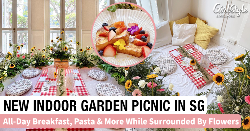 The Secret Patio Indoor Garden Picnic In Singapore: Dine Amongst Instagrammable Flowers In Air Con The Secret Patio Indoor Garden Picnic In Singapore: Dine Amongst Instagrammable Flowers In Air Con