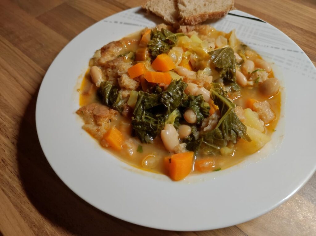 Ribollita inspired soup
