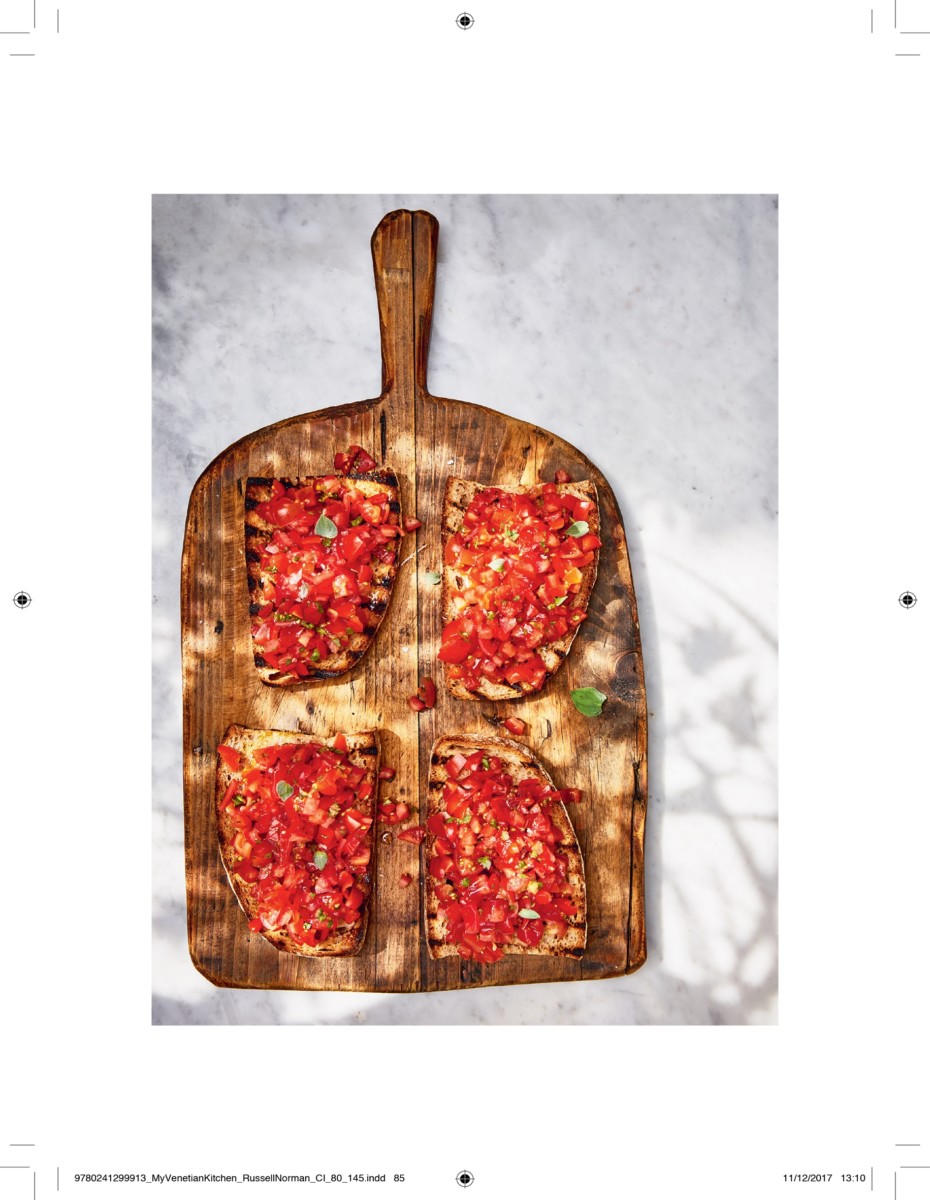 Tomato bruschetta by Russell Norman (Bolino, Corinna )