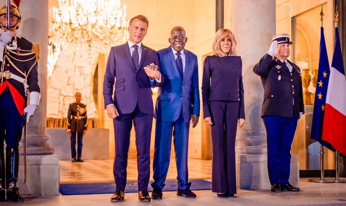 French President, Macron Hosts Tinubu To Private Dinner, Reaffirms Nigeria-France Partnership – Arise News