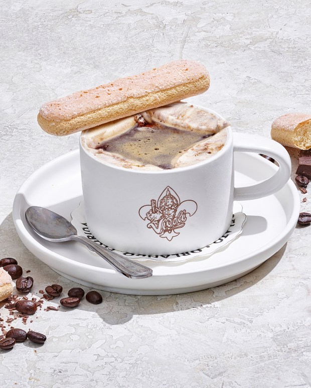 The tiramisu affogato has been done at Vivoli Il Gelato's shop in Florence, Italy, but not at Disney Springs. Fans will be able to find it at the new Flamingo Crossings shop, which opens on Sept. 18. (Photo courtesy Vivoli Il Gelato)