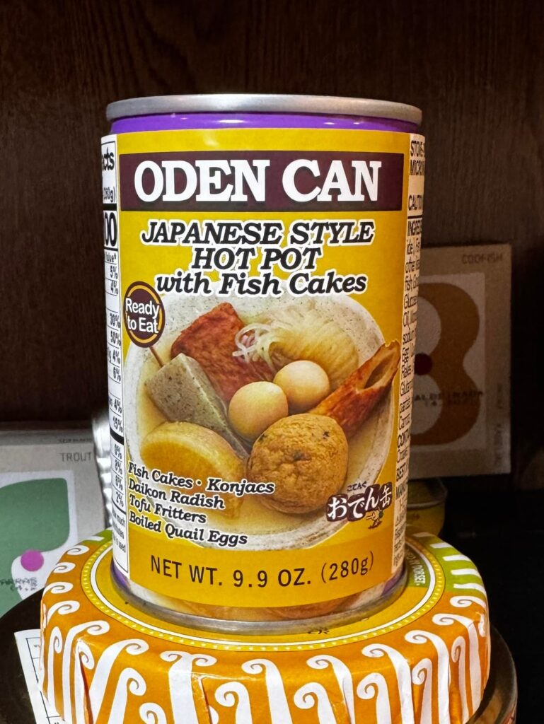Oden Can Japanese Style Hot Pot with Fish Cakes
