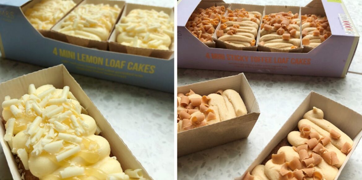 M&S launch mini sticky toffee loaf cakes and they look delicious