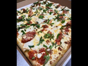 Sicilian Pizza From Rudy's Closter NJ