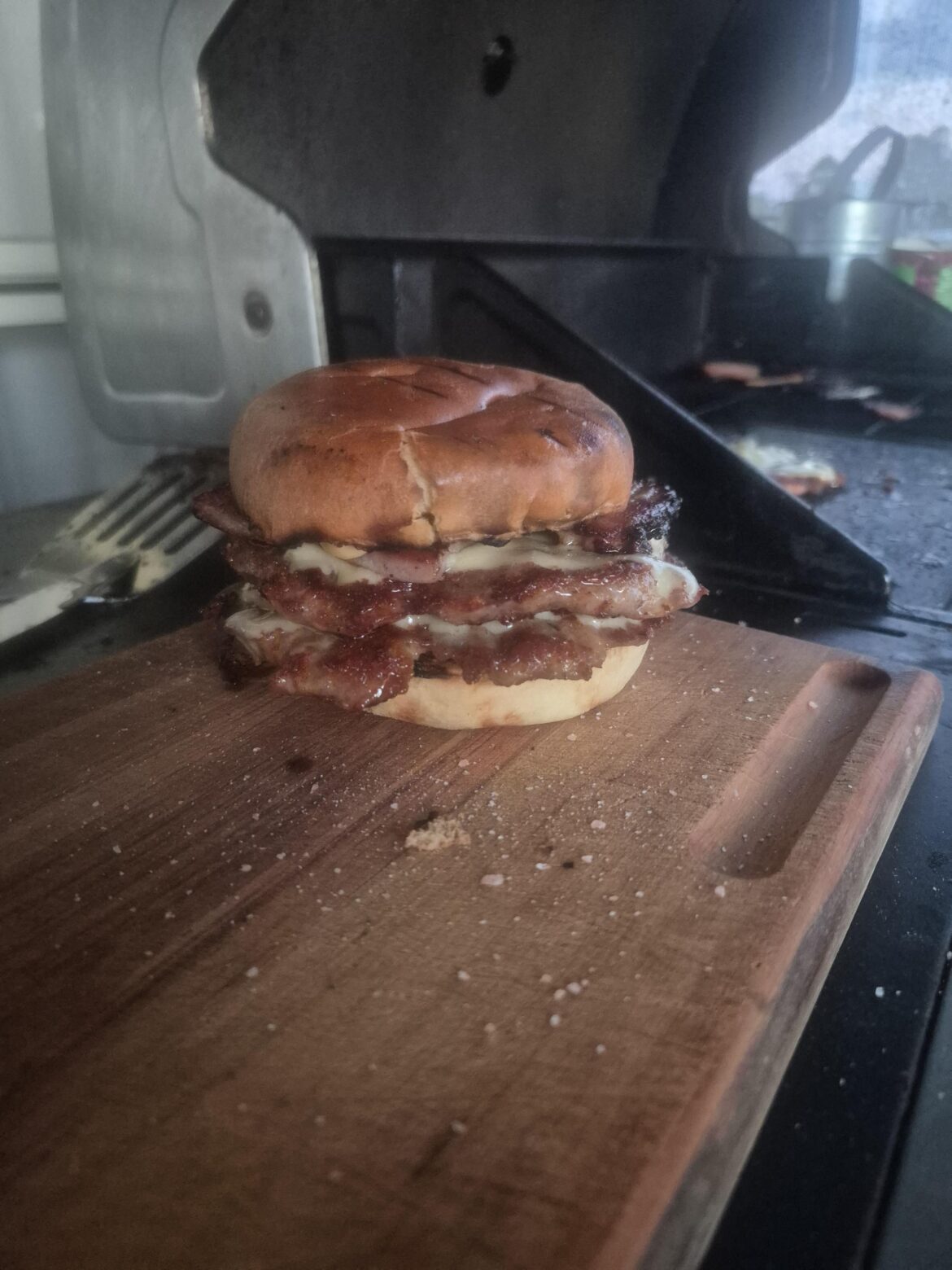 Saturday burger for the Mrs