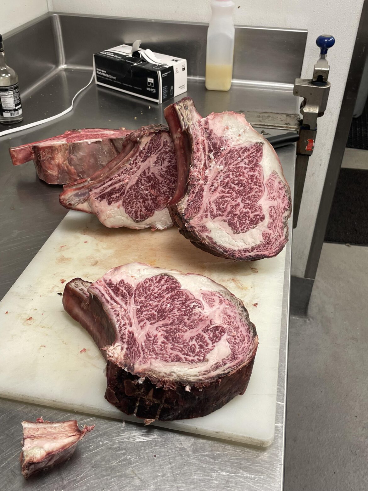 Westholme Australian Wagyu Tomahawk. Dry Aged for 50 Days