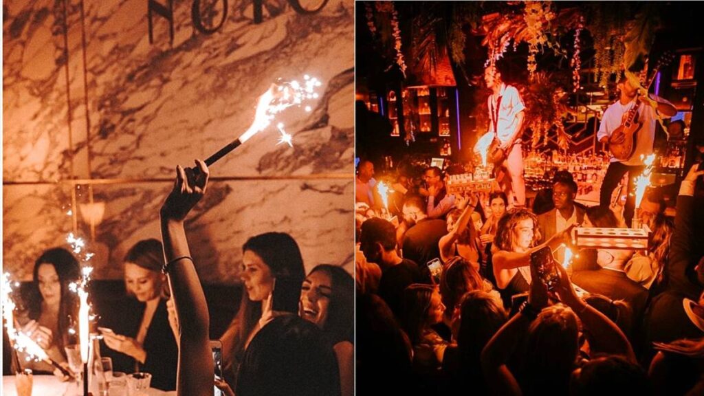 festive restaurants in Paris
