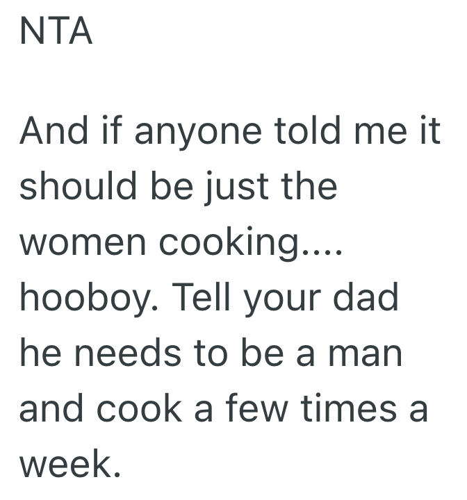 Screenshot 2026 10 08 at 9.03.35 AM She Stepped Up to Cook for the Family During a Crisis—Only to Be Scolded for Her Culinary Effort
