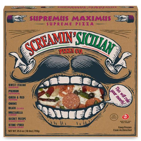 Screamin’ Sicilian ‘Supremus Maximus’ frozen pizzaCredit: Walmart