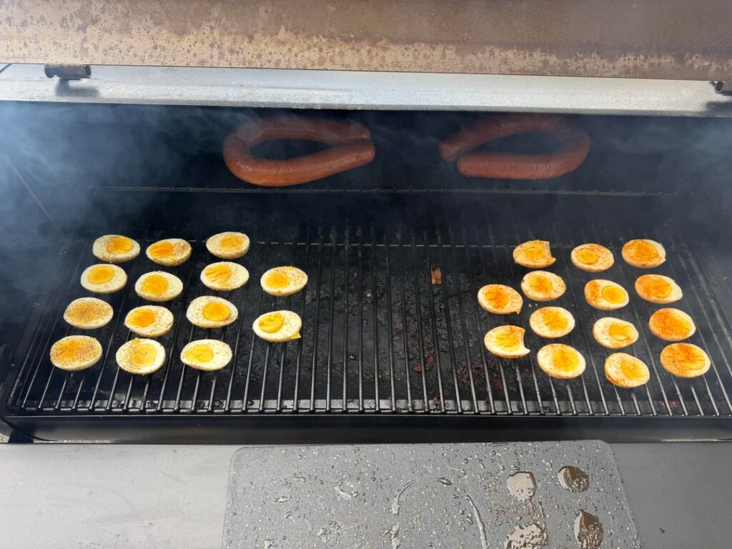 Smoked Deviled Eggs Smoked Deviled Eggs